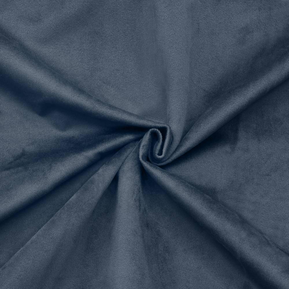 Thermaplus Seren Room Darkening Window Treatment Dual Header Curtain Panel for Bedroom Livingroom 50" x 108" Navy