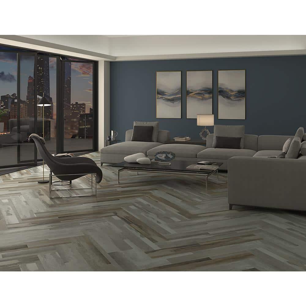 Weekend Warrior 1.5mm Thick x 7-in W x 48-in L 3-mil Luxury Vinyl Plank