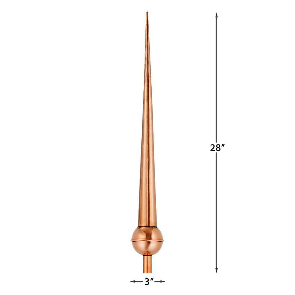 Good Directions Gawain Metal Rooftop Finial