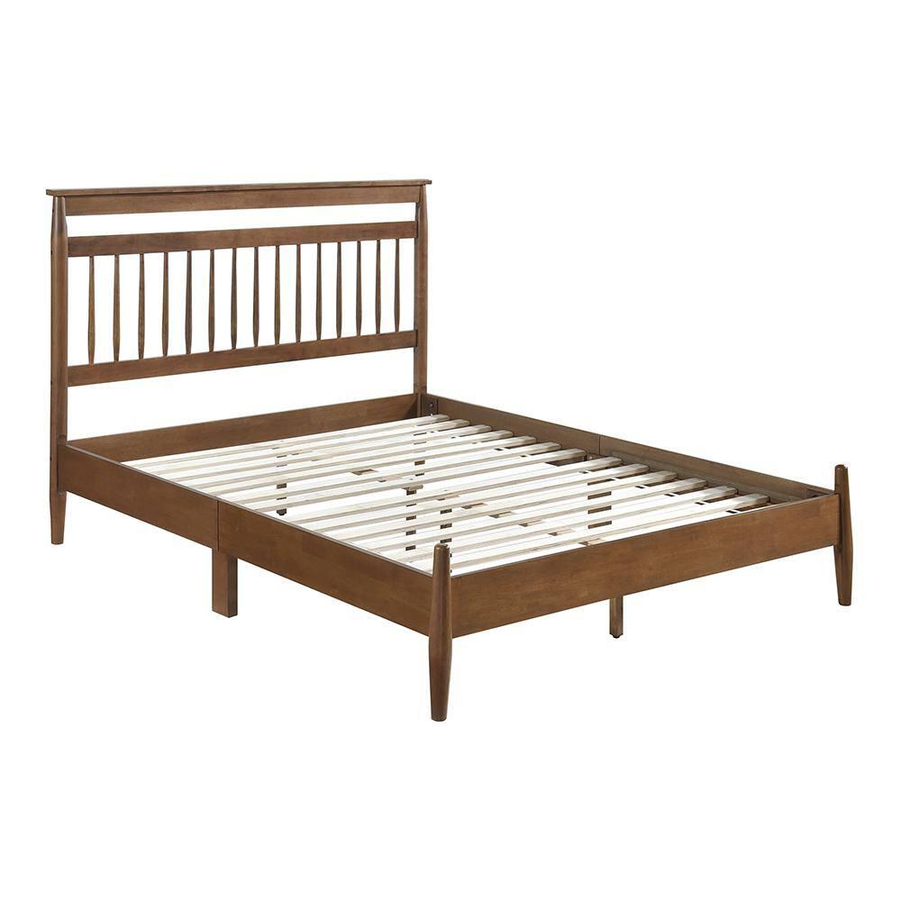 Lexicon Arlo Wood Eastern King Platform Bed in Chestnut