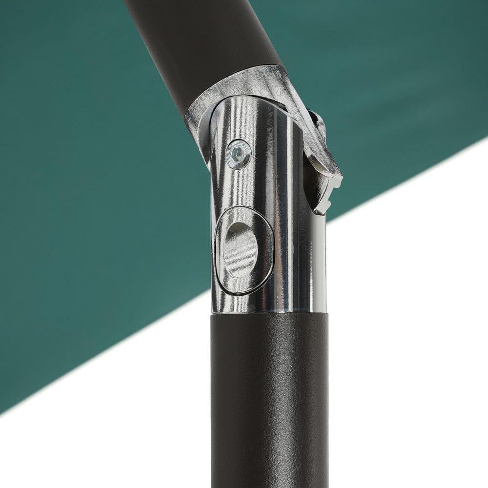 Westin Outdoor 9 Ft Patio Market Umbrella with Tilt & Crank, Dark Green