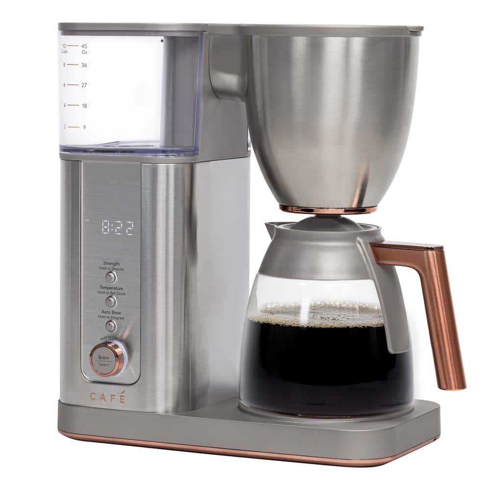 Café C7CDABS2RS3 Café 10-Cup Specialty Drip Coffee Maker with Glass Carafe