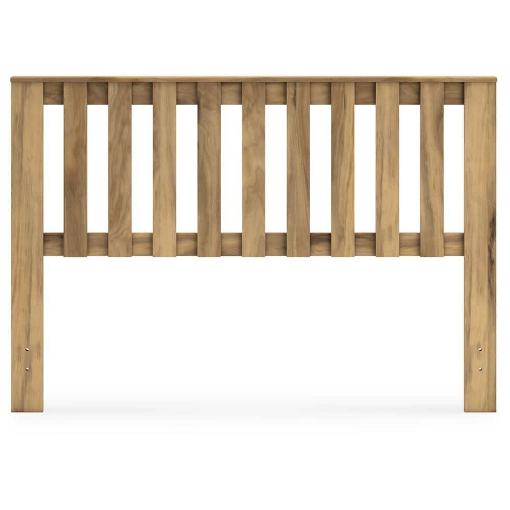 Signature Design by Ashley Bermacy Queen Panel Headboard, Light Brown