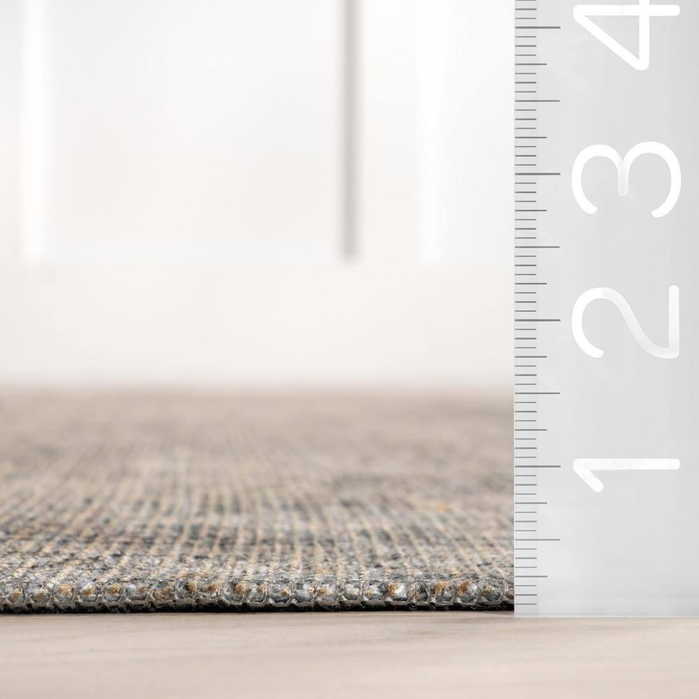 Nuloom Hillstone Collection Cally Traditional Vintage Medallion Area Rug, 5' x 8', Taupe