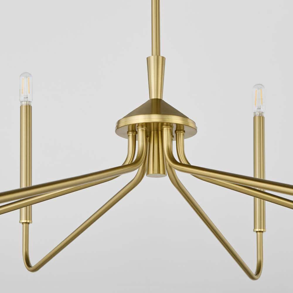 Quorum Lighting - Providence - 6 Light Chandelier-23.25 Inches Tall and 12.25