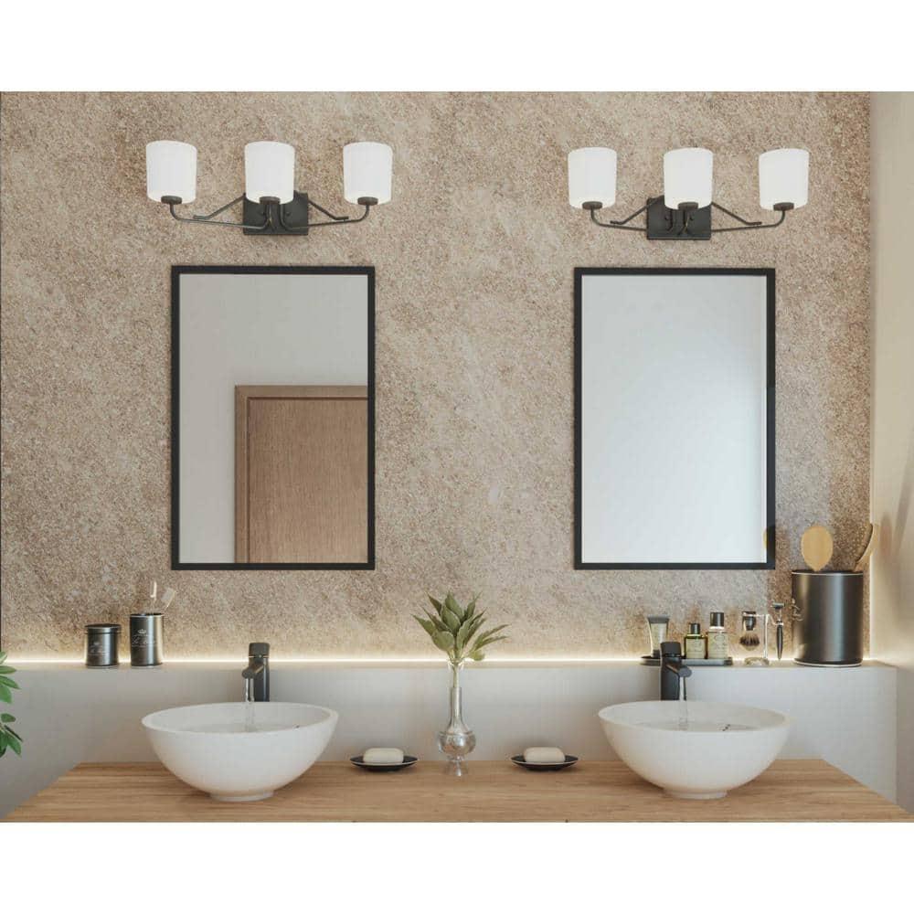 Wrought Studio™ Aiana 3 - Light Dimmable Vanity Light