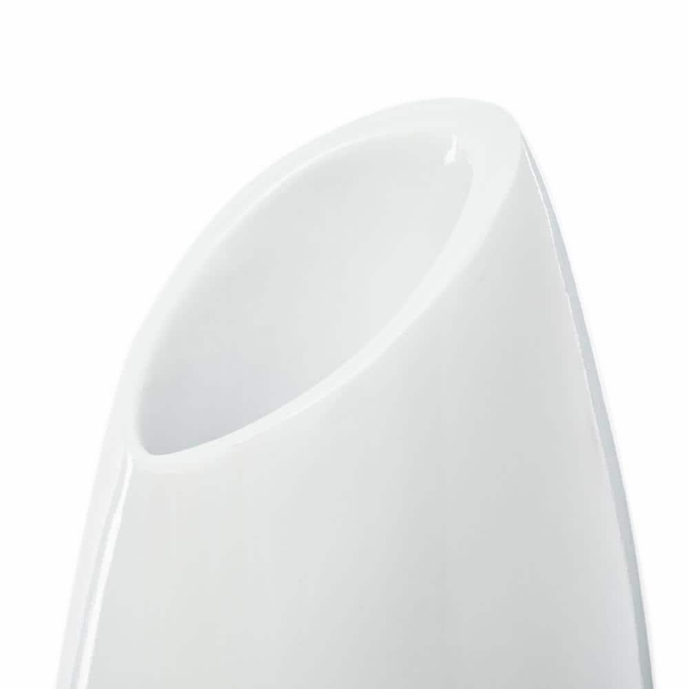 Uniquewise Tall Floor Vase, White Floor Vase, Home Decor, 29-inch Vase, Decorative Lightweight Vase, Small