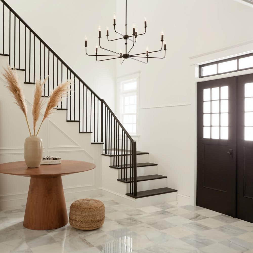 12 - Light Dimmable Classic / Traditional Chandelier