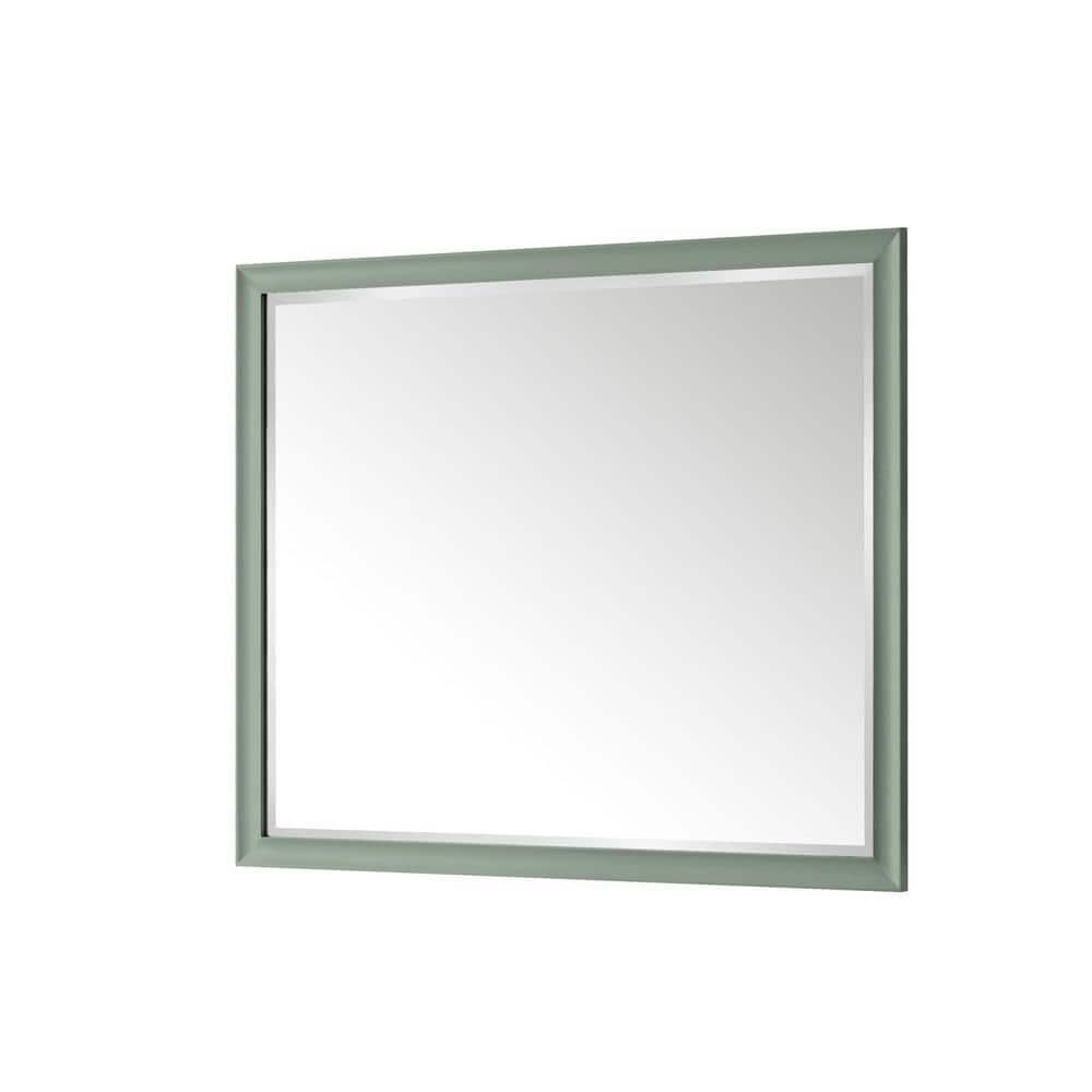 Glenbrooke Solid Wood Flat Wall Mirror