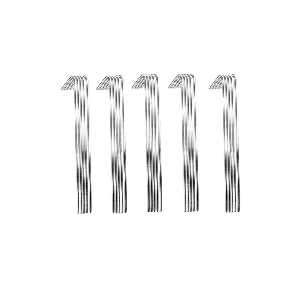 allFENZ ChainLink Fence Wire Ties Aluminum Silver