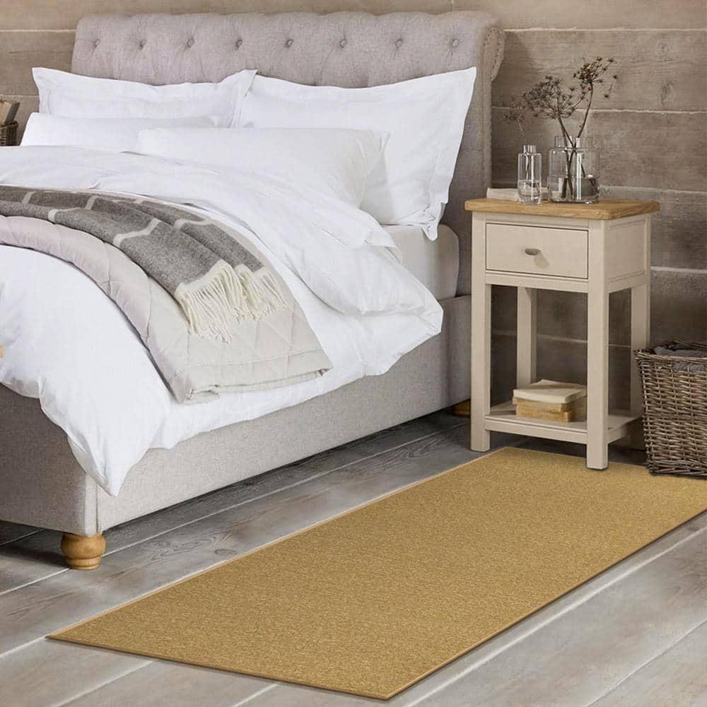 Ottomanson Ottohome Non-Slip Solid Area Rug For Living Room, Hallway Runner, Entryway Rug