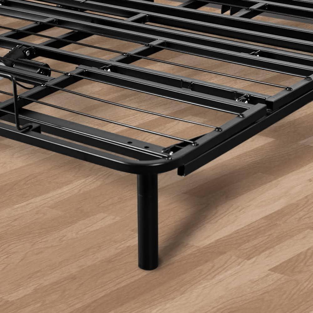 Bryt Basic Adjustable Bed Base, Queen Size Bed Frame with Motorized Head and Foot Incline and Wireless Remote
