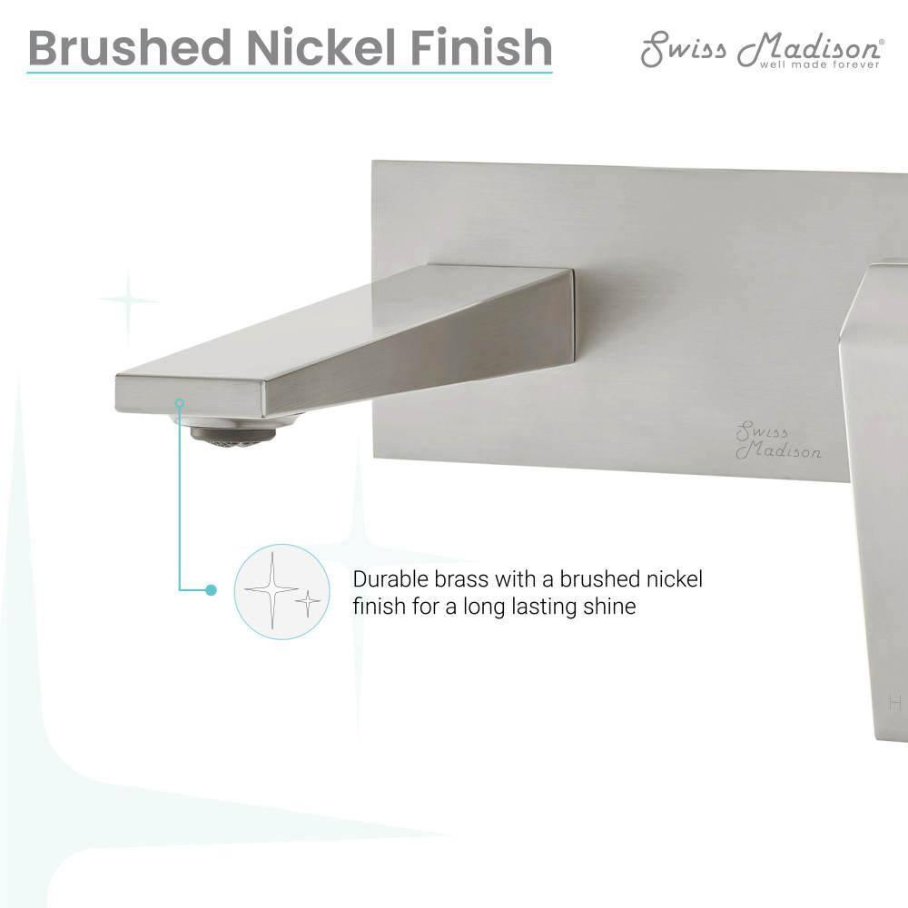 Voltaire Single-Handle, Wall-Mount, Bathroom Faucet