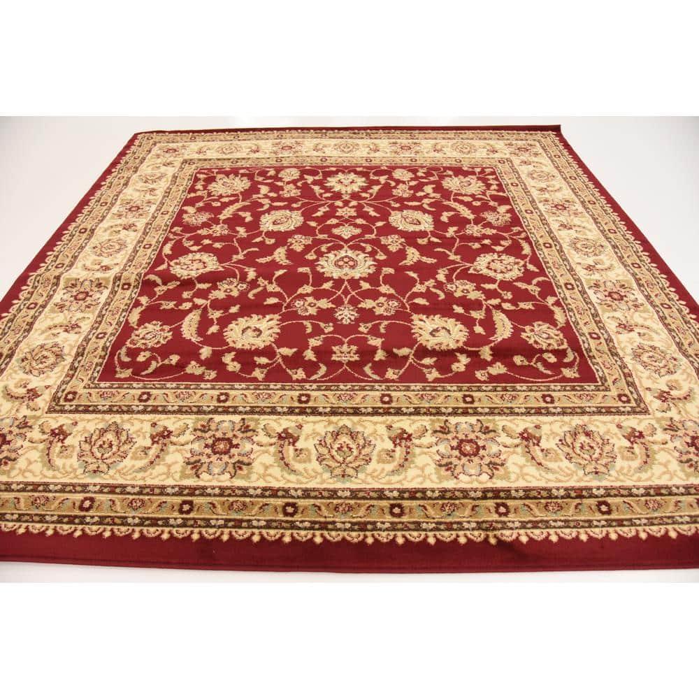 Voyage St. Louis Red 8' 0 x 8' 0 Square Rug