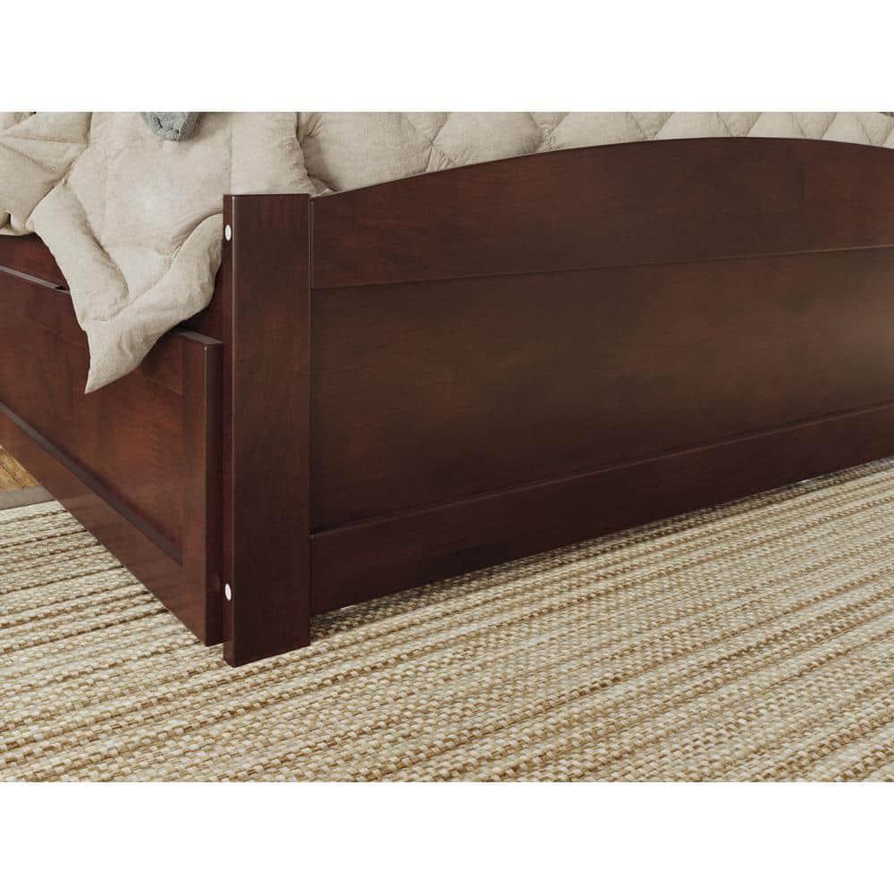 AFI Furnishings Warren Platform Bed F with Footboard & T Trundle AW