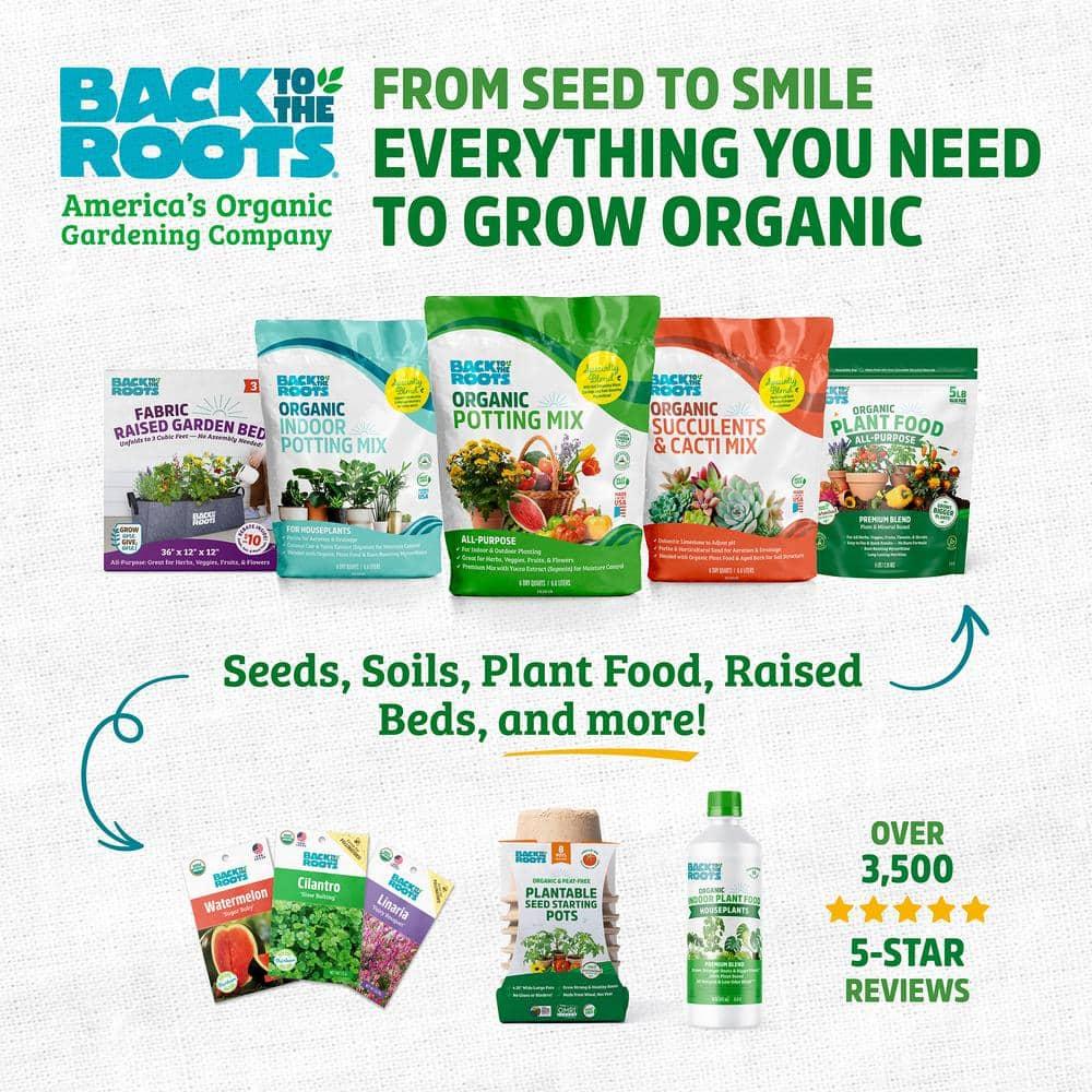 Back to the Roots 10pk Organic Beginners Garden Seeds