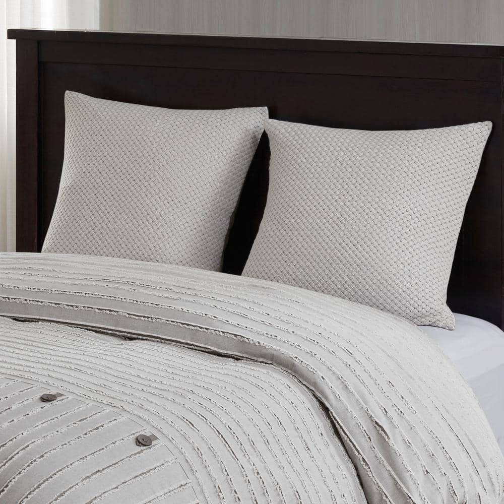 Madison Park Signature Madison Park Signature Essence Oversized Cotton Clipped Jacquard Comforter Set