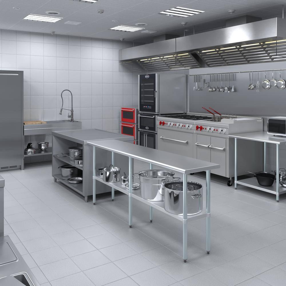 Amgood Amgood Stainless Steel 35'' H Work Table