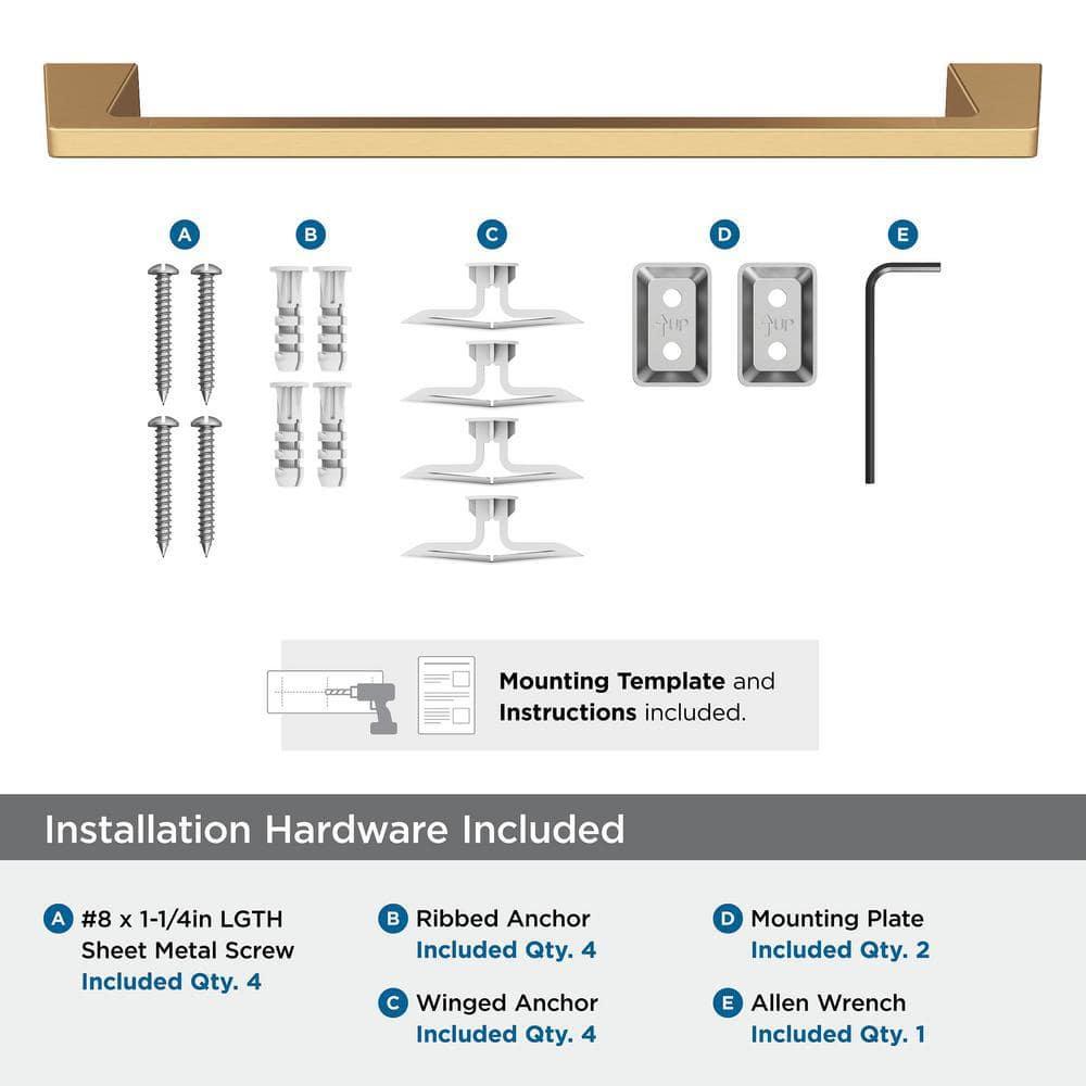 Blackrock 19.87" Wall Mounted Towel Bar