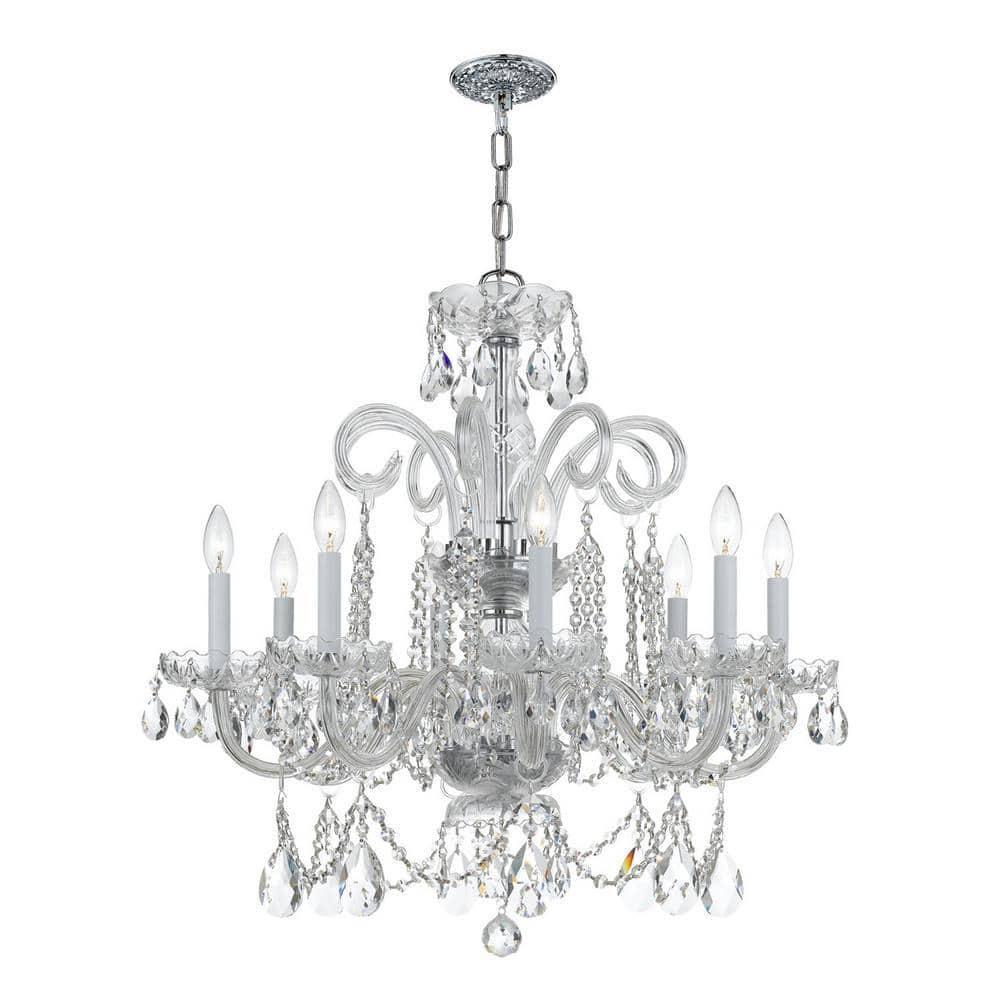 Traditional Crystal 5008-PB-CL-MWP Chandelier