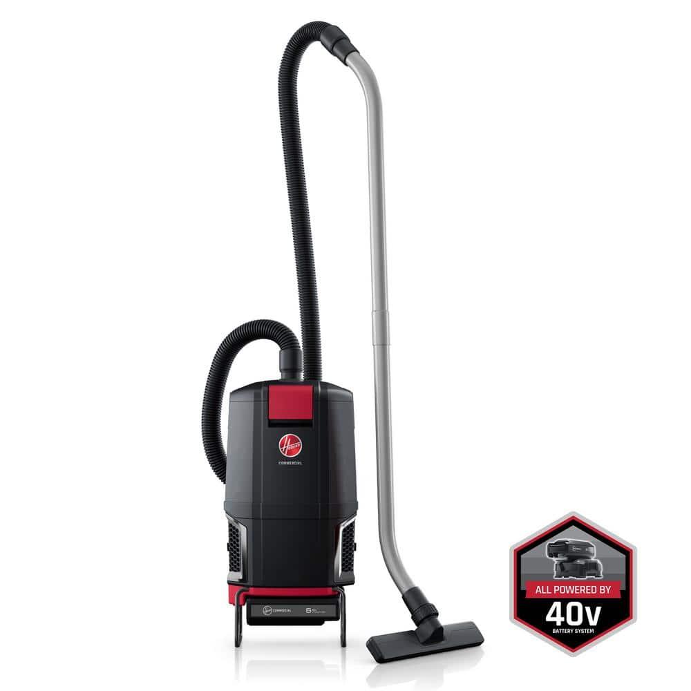 Hoover Commercial Cordless Backpack Vacuum Cleaner,40VDC CH93619