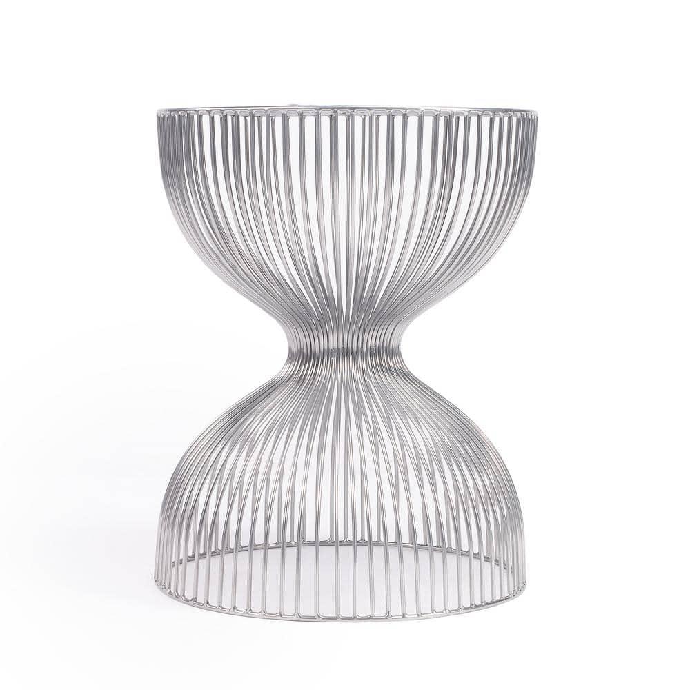 Butler Specialty Nicholas Silver Meatl End Table