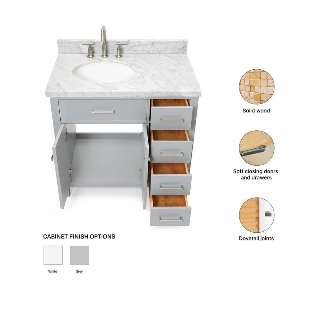Parvez 36.25'' W Single Vanity