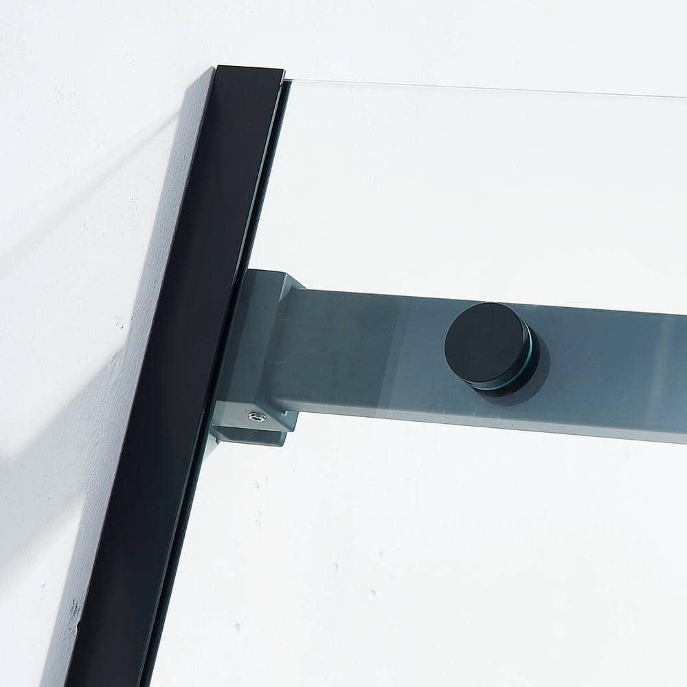 56"-60 ‘W x 75’ Aluminum Framed Shower Door
