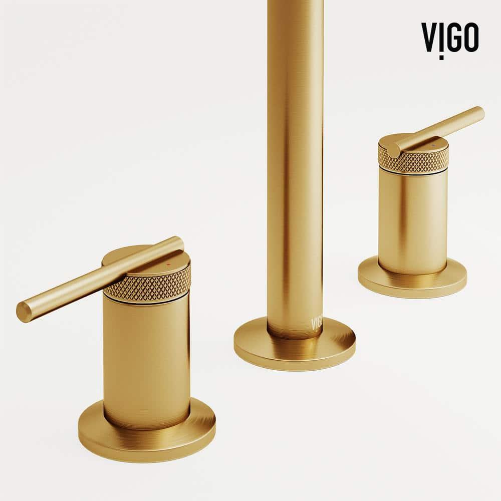 Sterling 7" H Two Handle Widespread Bathroom Faucet