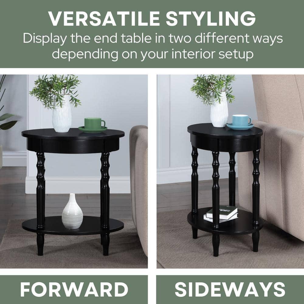 Convenience Concepts Classic Accents Brandi Oval End Table