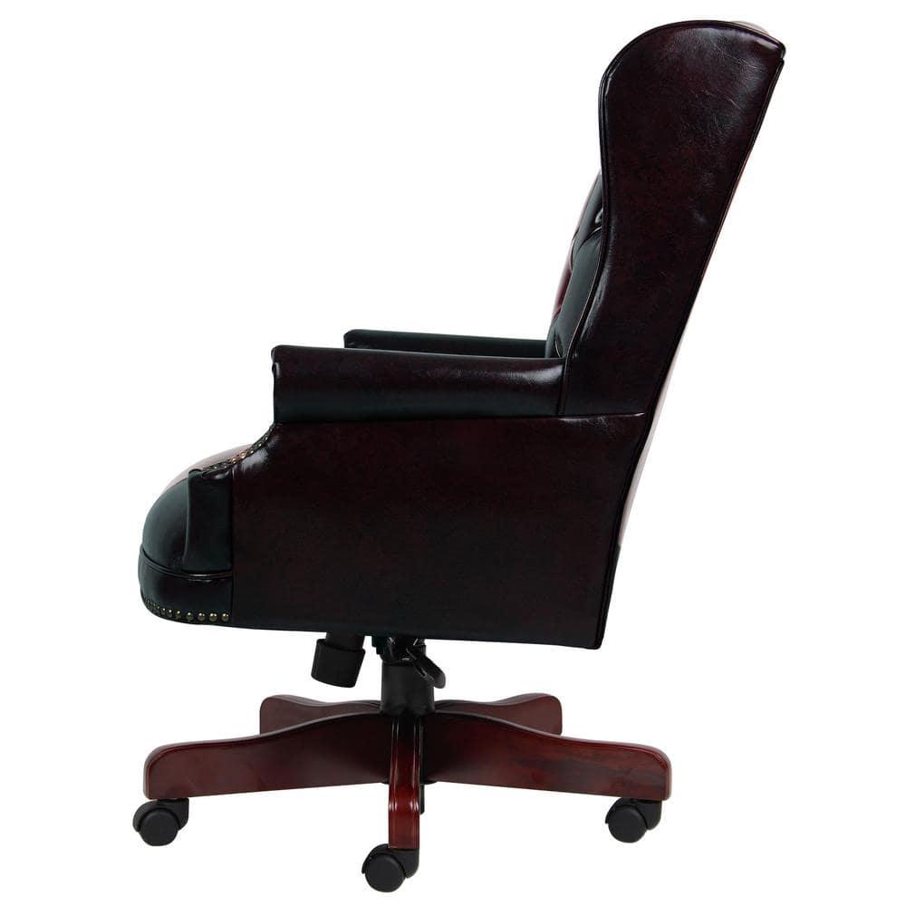 Boss Office Products Traditional Vinyl Executive Chair