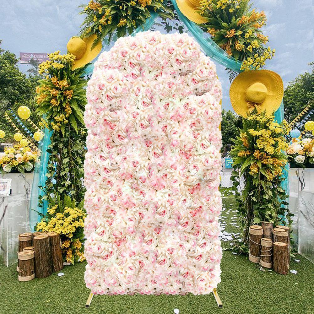 Wedding Arch Balloon Arch Stand 78.74in Backdrop Stand for Parties Birthday Wedding Christmas Door Frame Flower Stand Rack Garden Arch Gold Wedding Arch for Ceremony