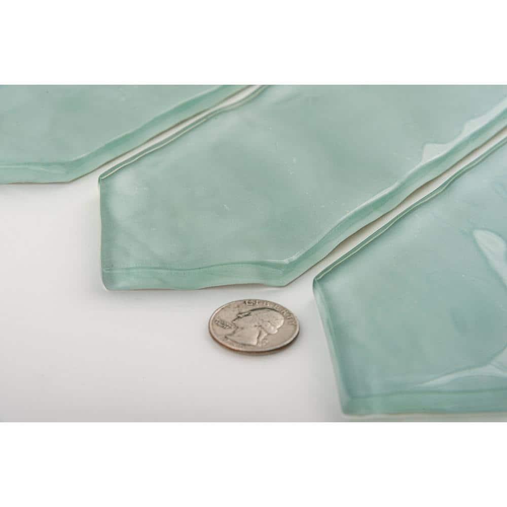 Ergo 3" x 11" Picket Glass Kitchen Backsplash, Bathroom, Shower, Pool, Wall and Floor Tile