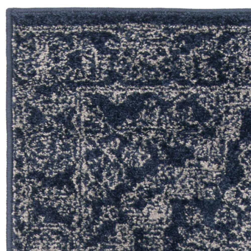 Adirondack ADR108 Power Loomed Runner Rug - Navy/Ivory - 2'6"x8' - Safavieh.