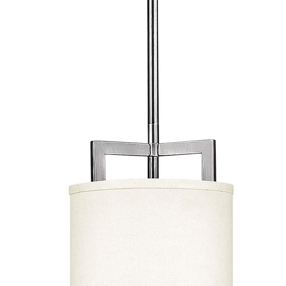 1 Light Small Pendant In Transitional Style 7 Inches Wide By 11.75 Inches High-Antique Nickel Finish Hinkley Lighting 3207An