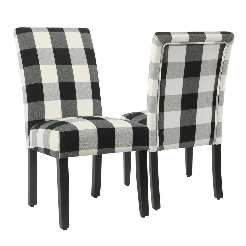 Gracie Oaks Gossner Montgomery Upholstered Parsons Dining Chair (Set of 2)