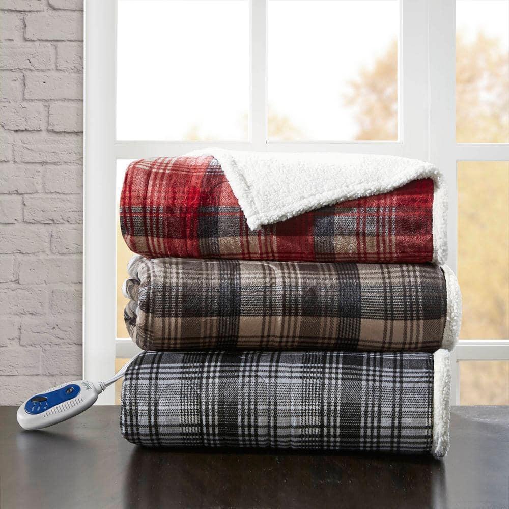 Woolrich Woolrich Tasha Oversized Mink to Berber Heated Throw