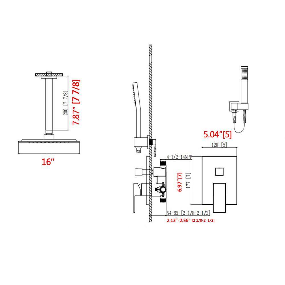 All-In-One Kit with Rough in-Valve