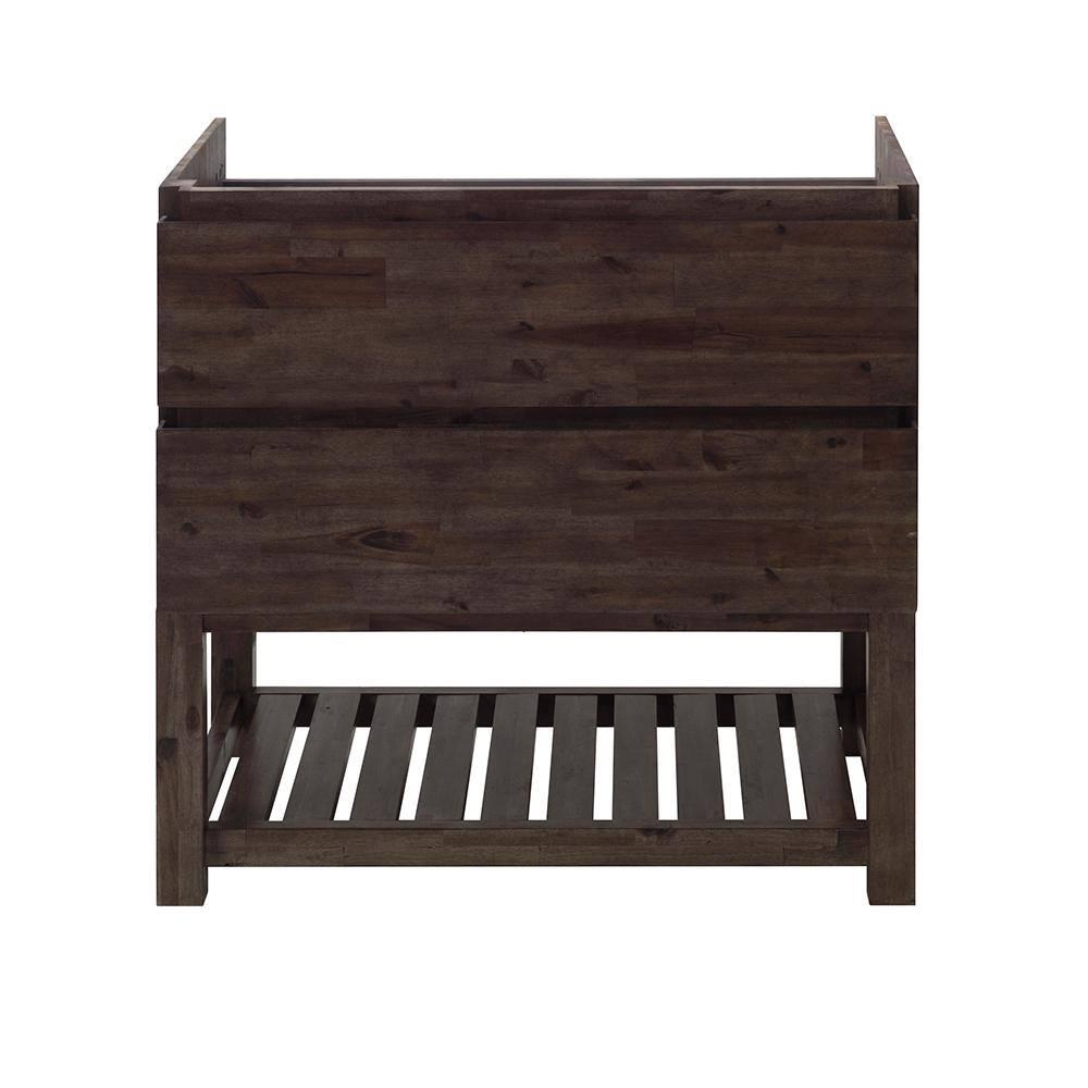 Fresca Formosa 35" Free-Standing Open Bottom Single Bathroom Vanity Base Only