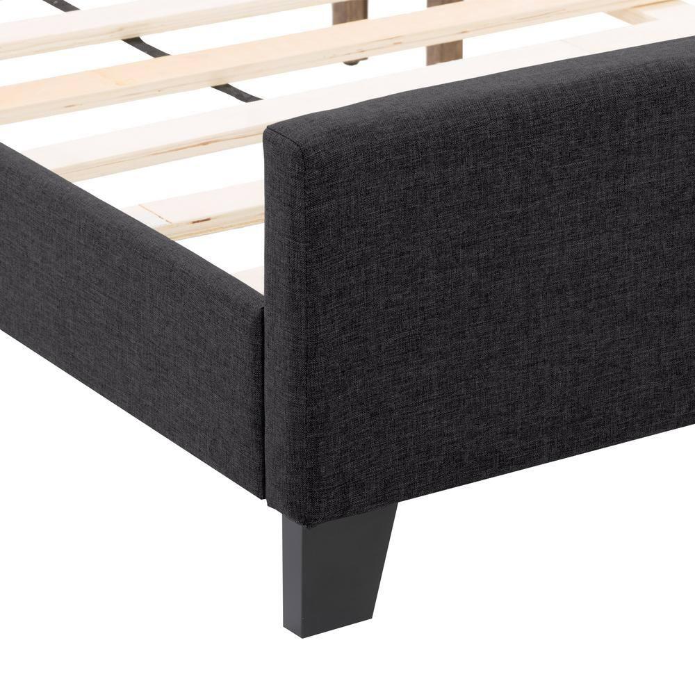 Ellery Fabric Tufted Bed - CorLiving