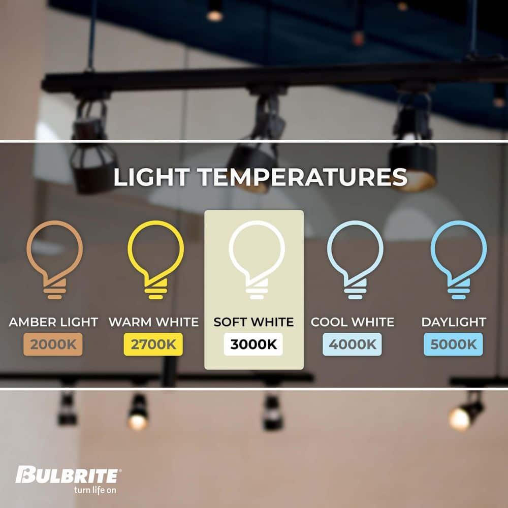 Bulbrite  Pack of (5) Dimmable Clear T8 Medium (E26) Halogen Mini Clear 75 Watt