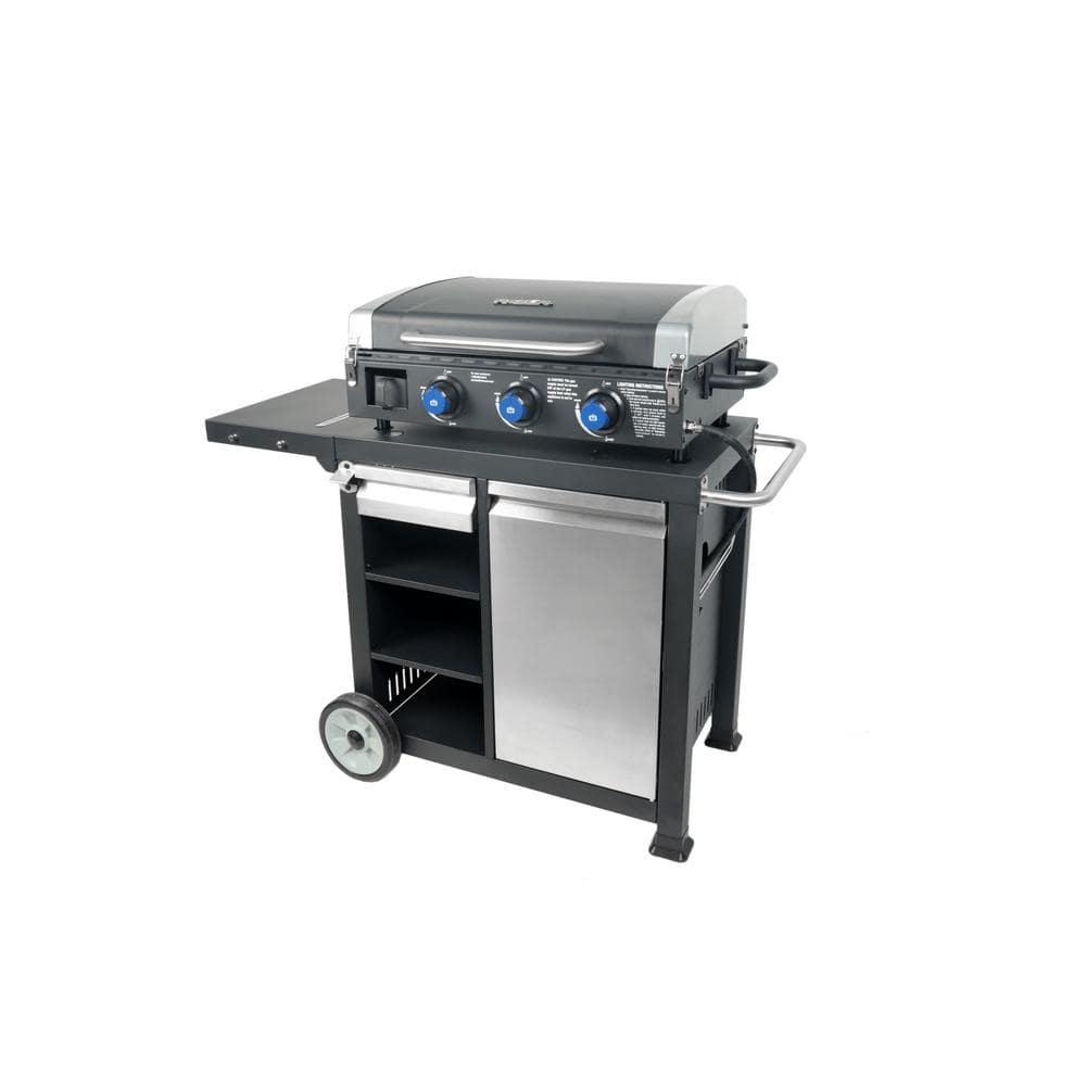 Razor Universal Rolling Prep Cart for Portable Outdoor Griddle and Grills