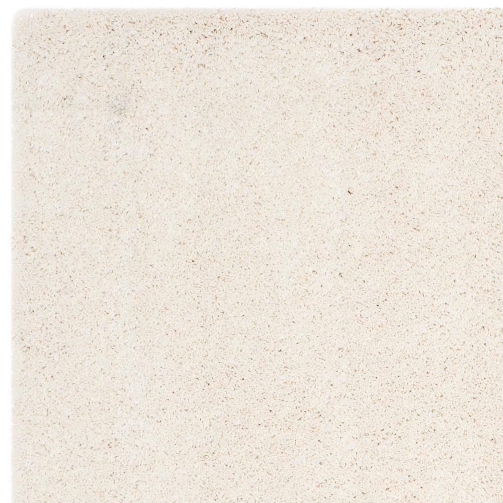 Milan Shag SG180 Power Loomed Indoor Area Rug - Ivory - 7'x7' - Safavieh