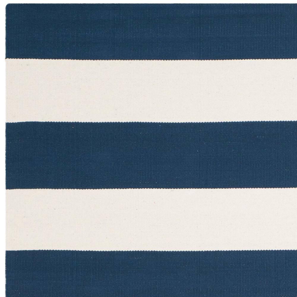 Montauk MTK712 Hand Woven Indoor Area Rug - Navy/Ivory - 5'x8' - Safavieh