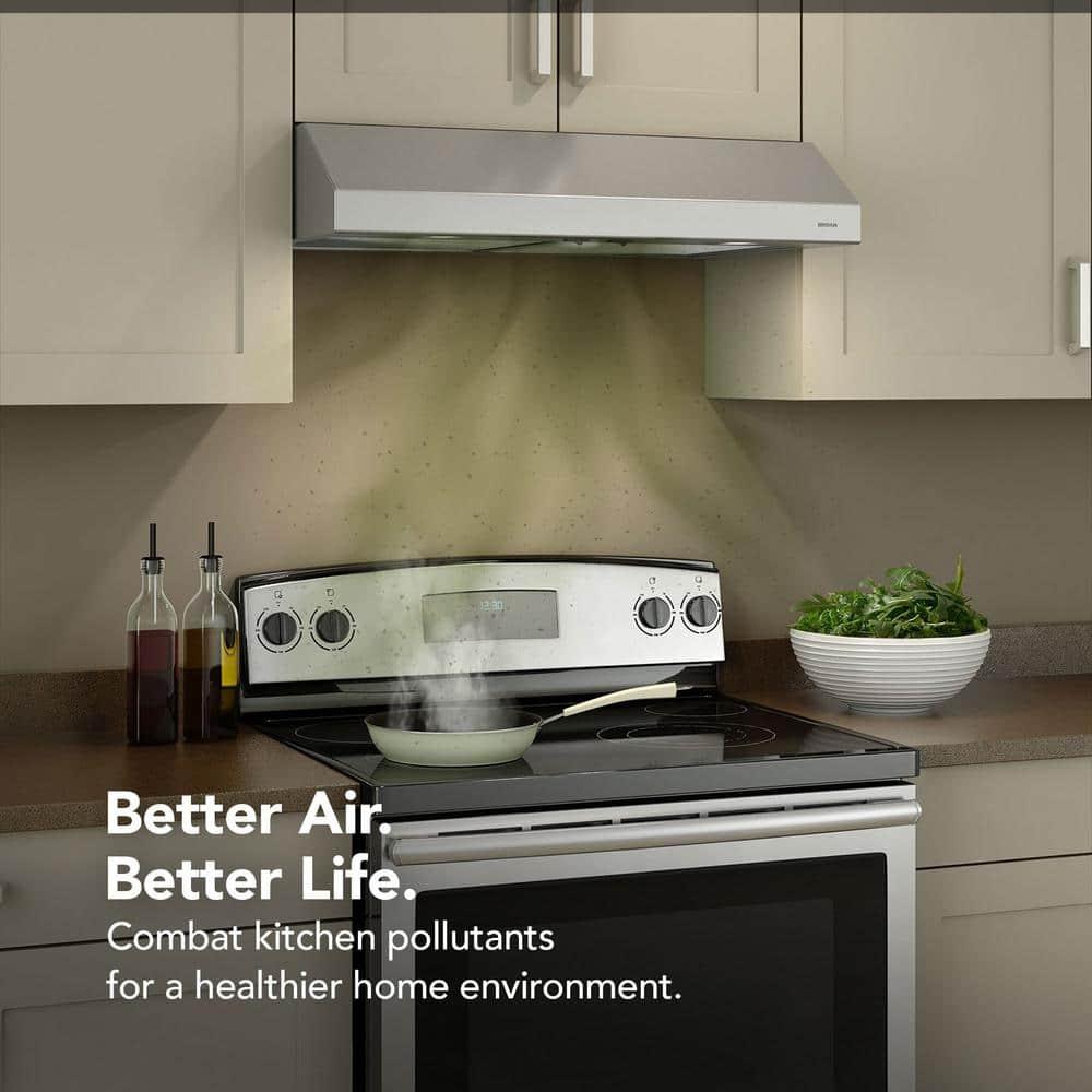 Glacier 30-Inch 300 Max Blower CFM 5 Sones Range Hood