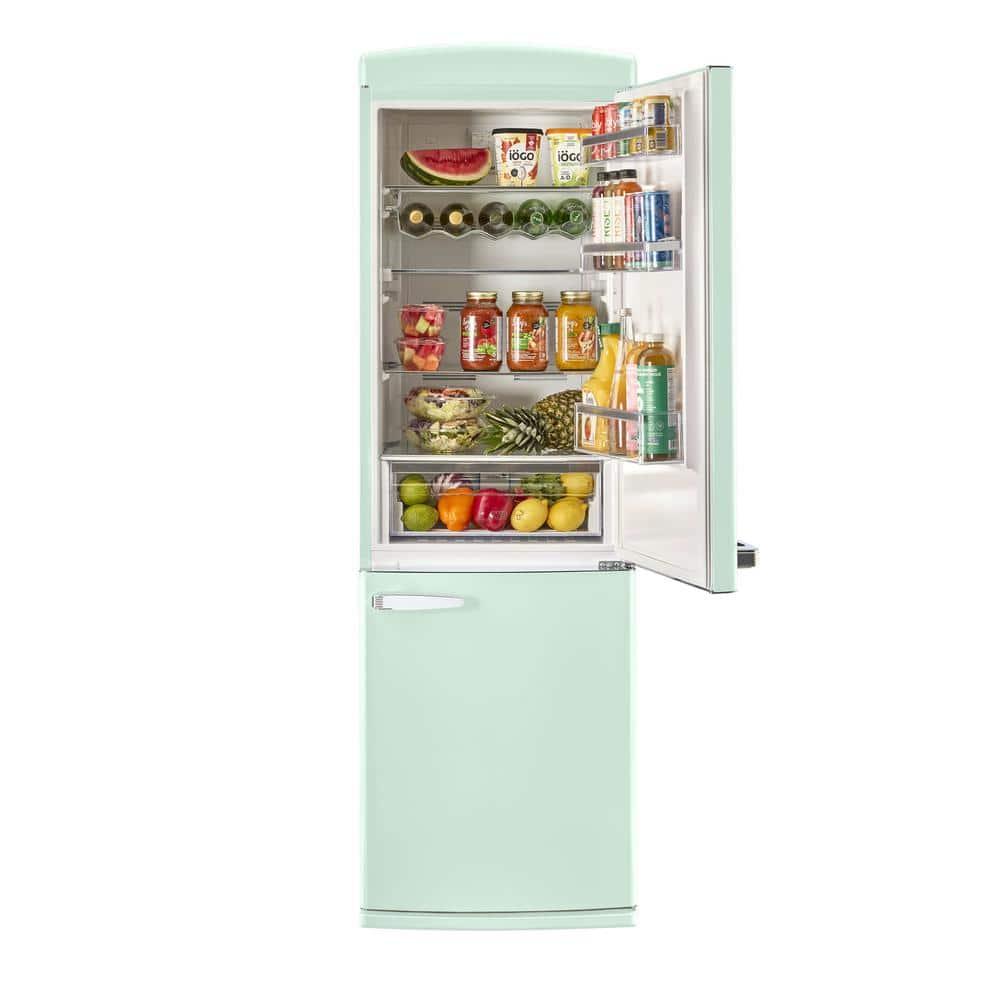 Unique Appliances Classic Retro 24 In 12 Cu.ft Bottom Mount Fridge Auto Defrost, Energy Star Certified, Counter Depth UGP-340L LG AC