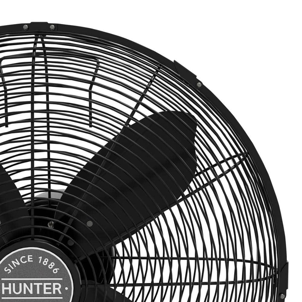 HUNTER - 97318 - Oscillating Wall Mounted Fan 16 inch 3 speeds Classic W16