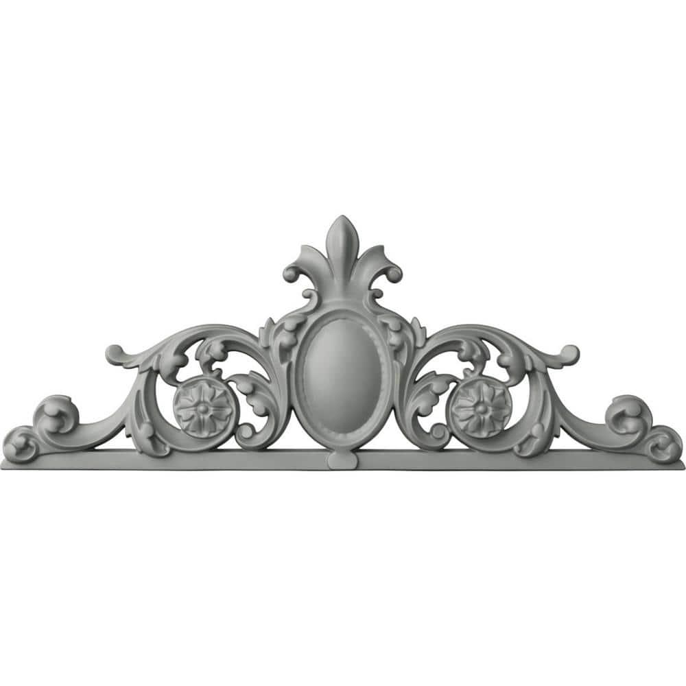 Ekena Millwork Valence 13.75'' H x 36.75'' W D Urethane Onlay Scroll