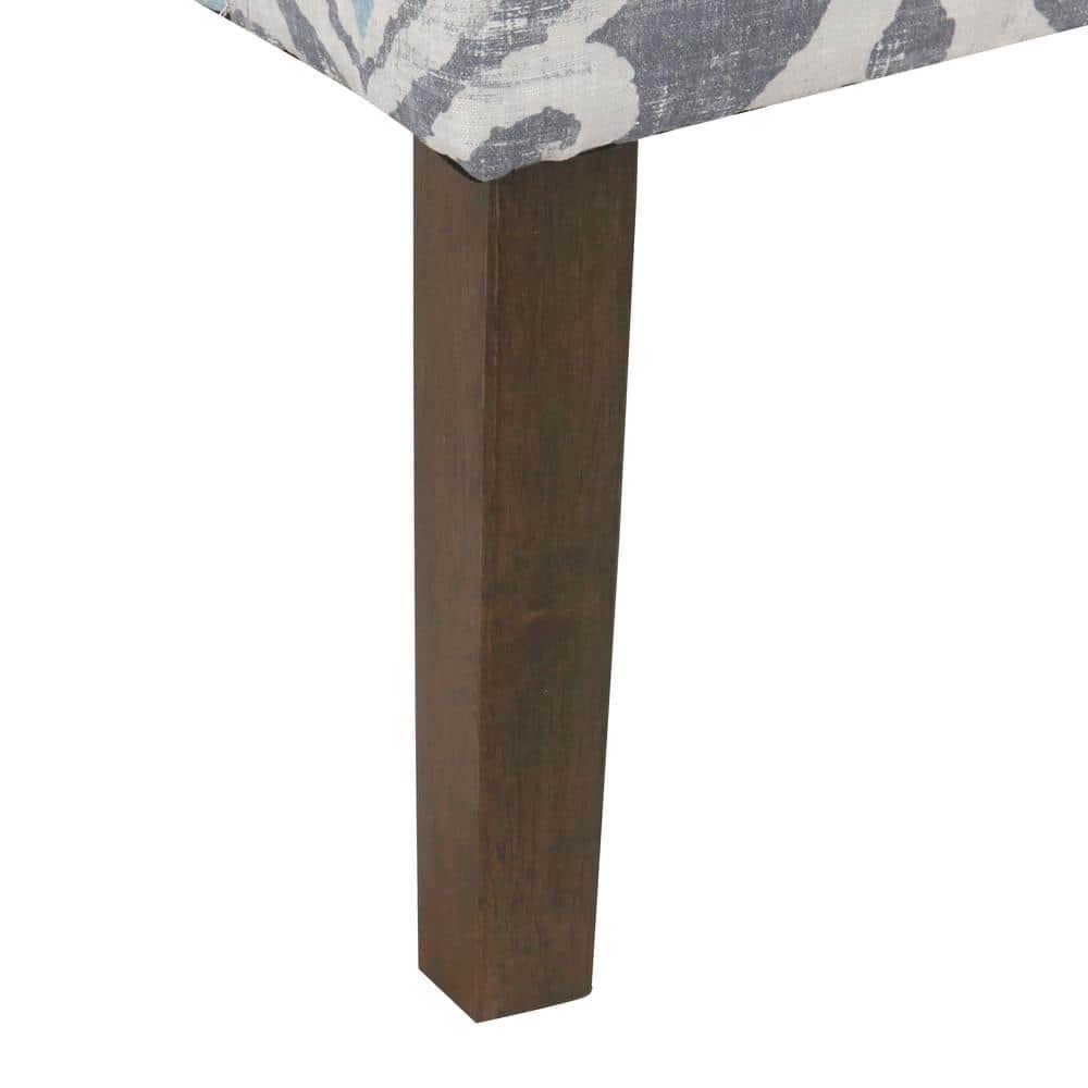 Classic Swoop Accent Armchair Suri Blue - HomePop