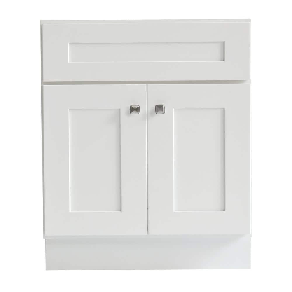 Design House Brookings 30 Inch Bathroom Vanity, Ready to Assemble, Solid Wood, Sherwin Williams – Design House, 587089